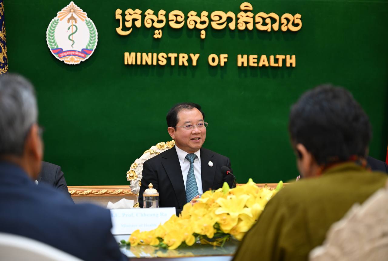 ពិធីចុះហត្ថលេខាលើអនុស្សរណៈនៃការយោគយល់គ្នា បង្កើតក្របខ័ណ្ឌកិច្ចសហប្រតិបត្តិការ ដើម្បីពង្រឹងប្រព័ន្ធសុខាភិបាលដែលមានភាពធន់ និងបរិយាប័ន្ន