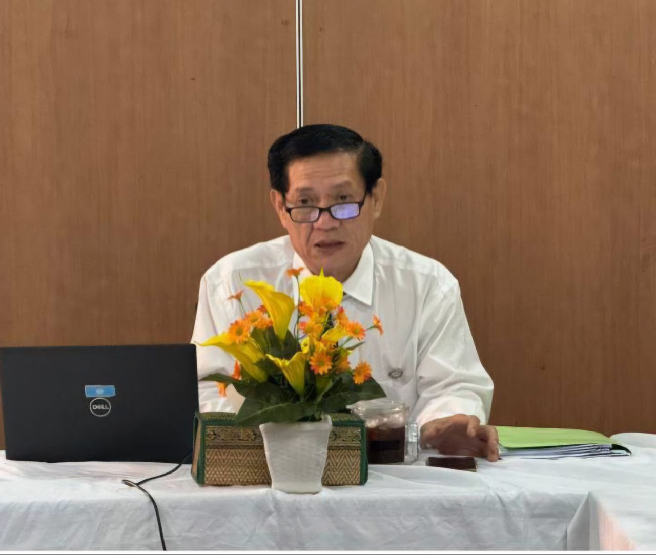 កិច្ចប្រជុំពិនិត្យមើលវឌ្ឍនភាពការងារ របស់មជ្ឈមណ្ឌលជាតិកំចាត់រោគរបេង និងហង់សិន