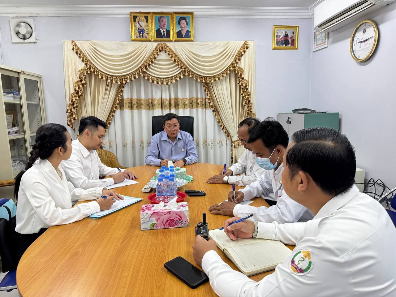 ការចុះអភិបាលគាំទ្រក្រោយវគ្គបណ្តុះបណ្តាលសង្គ្រោះបន្ទាន់មន្ទីរពេទ្យ ក្នុងខេត្តសៀមរាប