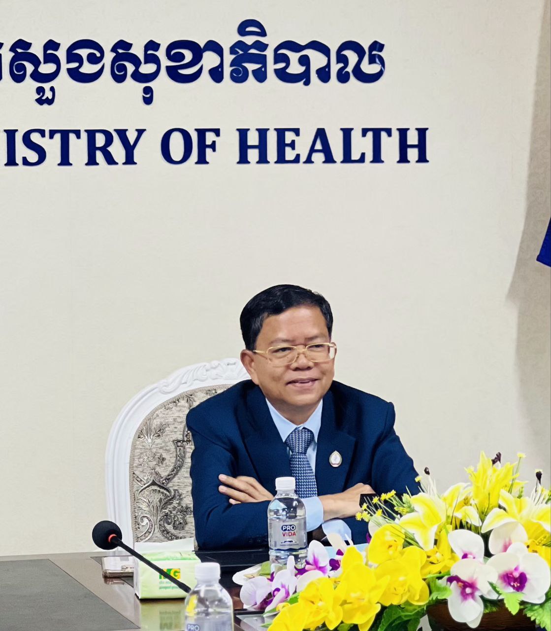 កិច្ចប្រជុំគណៈកម្មការជាតិ គ្រប់គ្រងការបង្ការ និងការត្រួតពិនិត្យការចម្លងរោគ