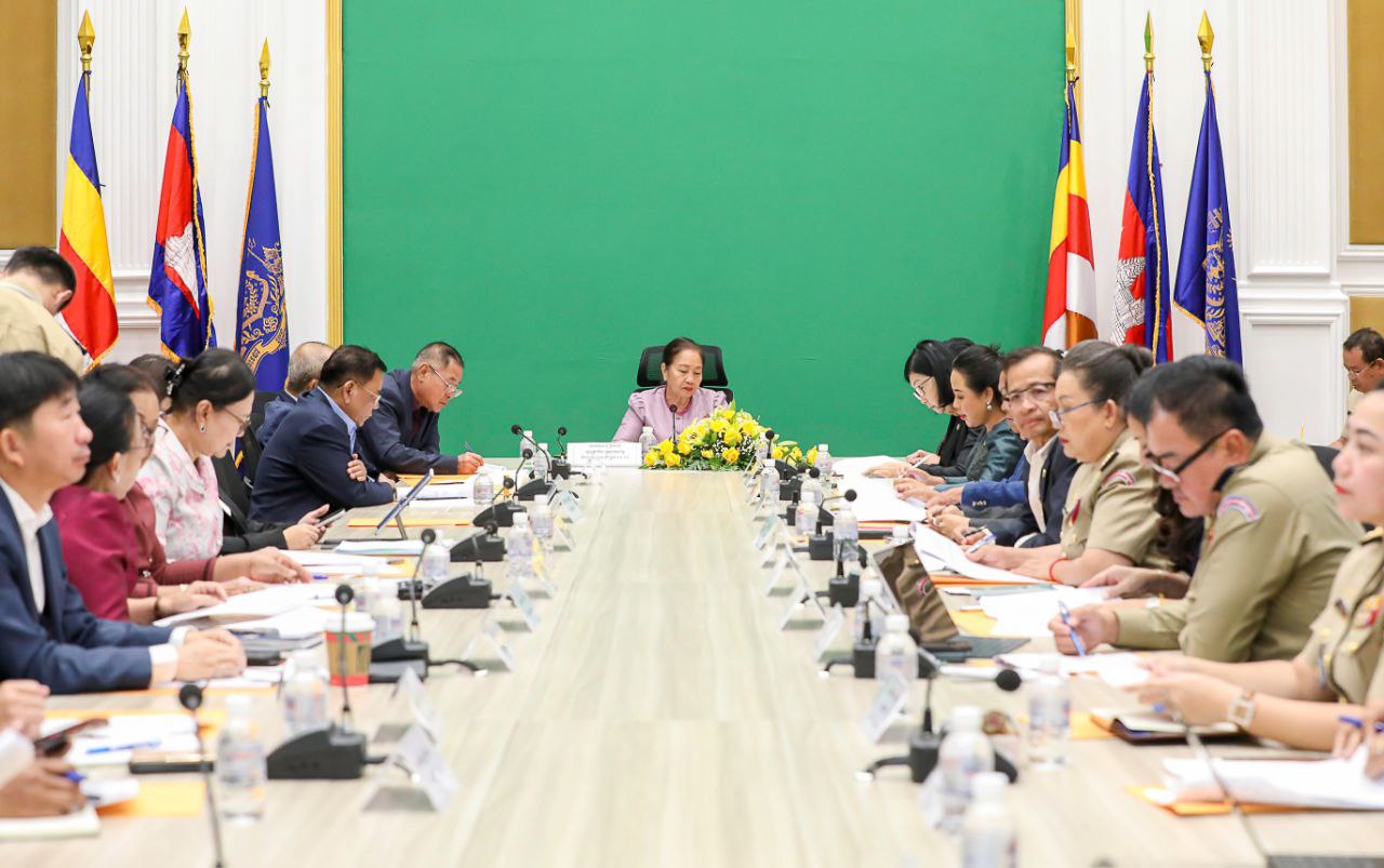 កិច្ចប្រជុំពិនិត្យសេចក្តីព្រាង របាយការណ៍ការងារប្រយុទ្ធប្រឆាំងអំពើជួញដូរមនុស្ស ឆ្នាំ២០២៥