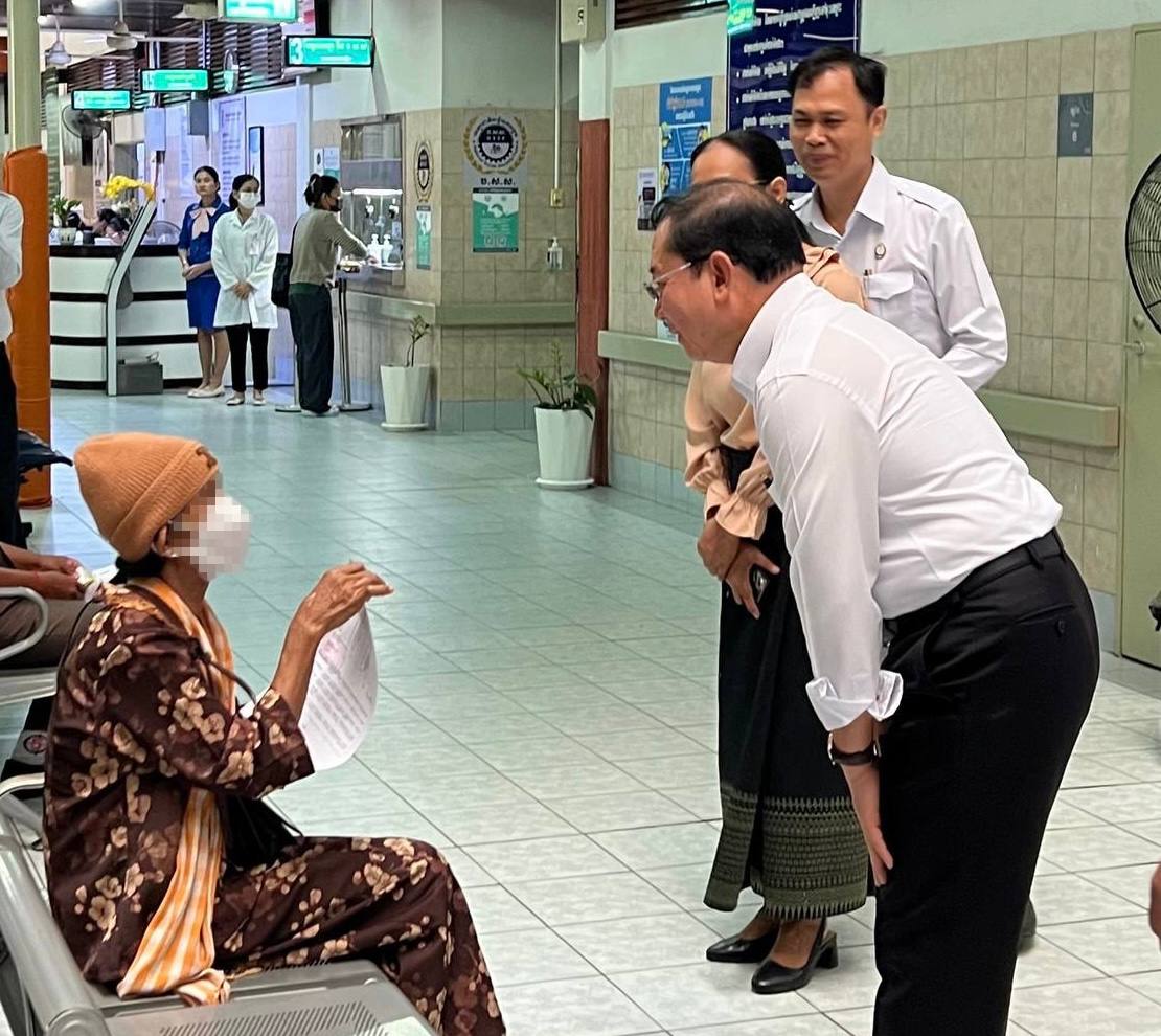 ការចុះពិនិត្យដោយមិនជូនដំណឹងជាមុន របស់រដ្ឋមន្ត្រីក្រសួងសុខាភិបាល នៅព្រឹកព្រលឹមថ្ងៃចុងក្រោយនៃឆ្នាំ២០២៥