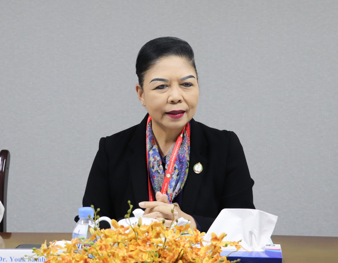 ជំនួបពិភាក្សាការងារជាមួយទីប្រឹក្សាបច្ចេកទេស ដឹកនាំការងារពិនិត្យឡើងវិញការអនុវត្តផែនការយុទ្ធសាស្ត្រជាតិឆ្លើយតបនឹងជំងឺអេដស៍ក្នុងវិស័យសុខាភិបាល ឆ្នាំ២០២១–២០២៥ និងការរៀបចំផែនការយុទ្ធសាស្ត្រជាតិថ្មីដើម្បីឆ្លើយតបនឹងជំងឺអេដស៍ក្នុងវិស័យសុខាភិបាលសម្រាប់ឆ្នាំ២០២៦–២០៣០