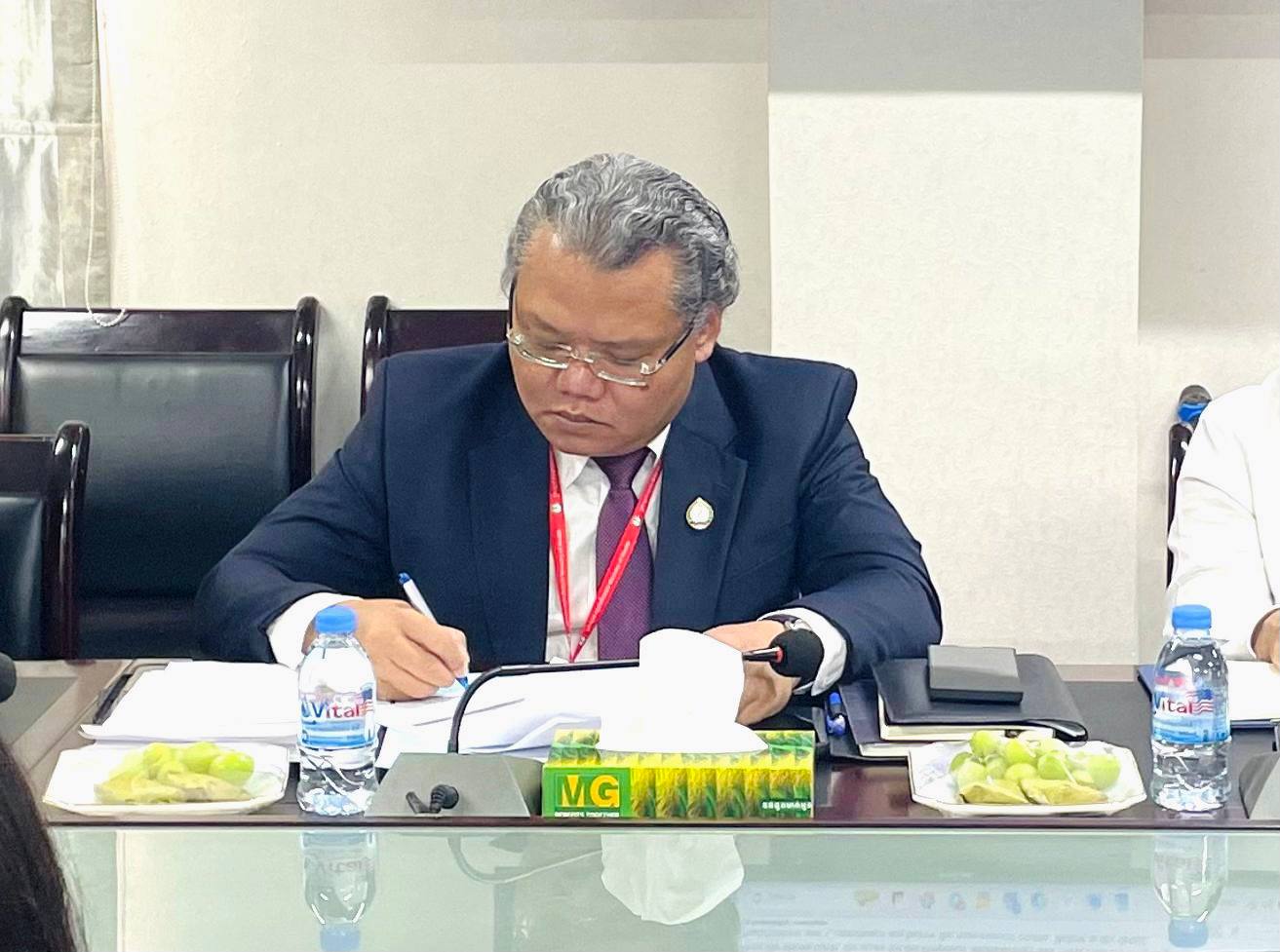 ជំនួបពិភាក្សា ជាមួយនឹងតំណាងទីភ្នាក់ងារសហប្រតិបត្តិការអន្តរជាតិជប៉ុន (JICA) ដើម្បីពិភាក្សាទៅលើវឌ្ឍនភាពគម្រោងអភិវឌ្ឍមន្ទីរពេទ្យតំបន់នៅកម្ពុជា