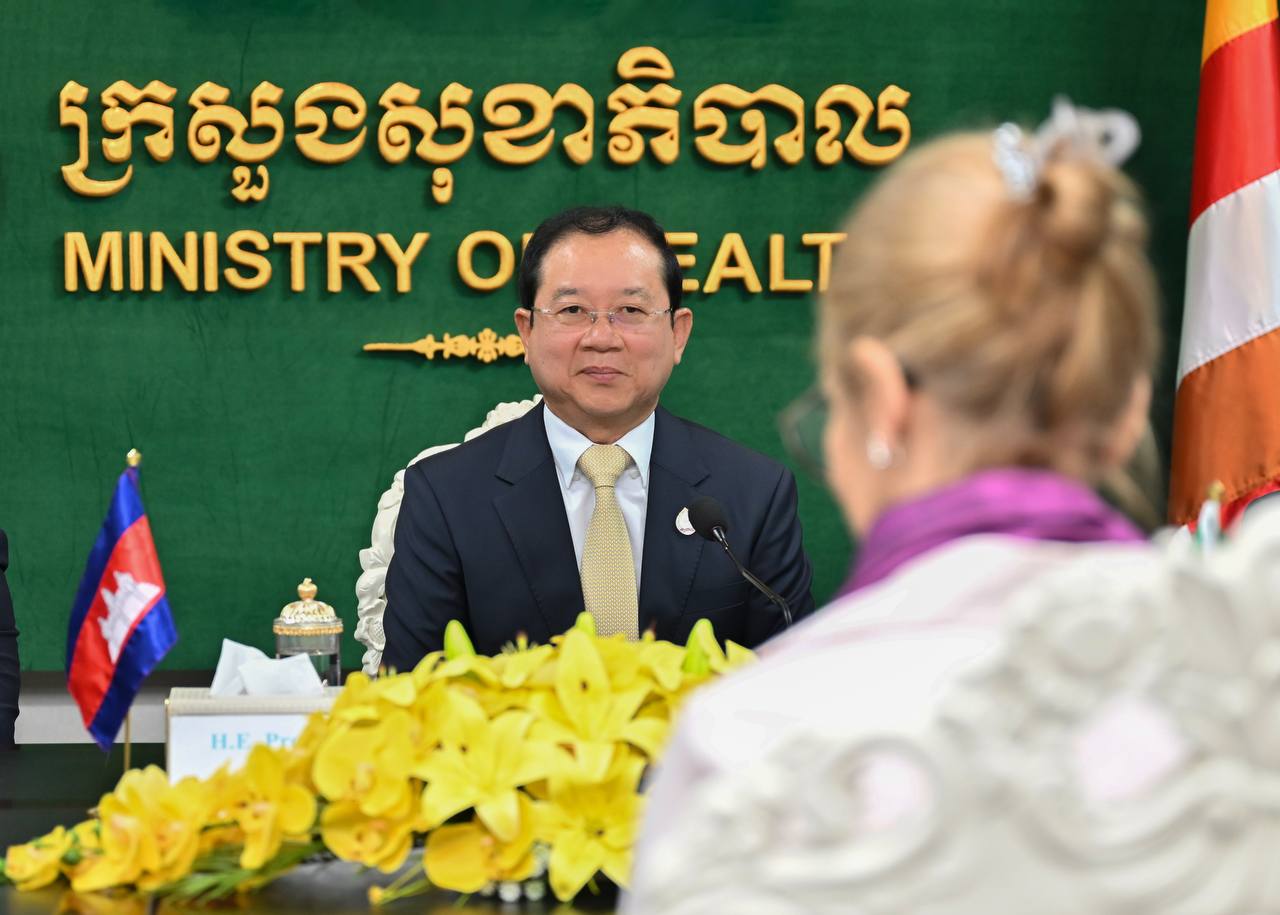 សុខាភិបាលកម្ពុជា និងសាធារណរដ្ឋសហព័ន្ធប្រេស៊ីល ពិភាក្សាកិច្ចសហប្រតិបត្តិការទ្វេភាគីលើសុខភាពសាធារណៈនៅកម្ពុជា