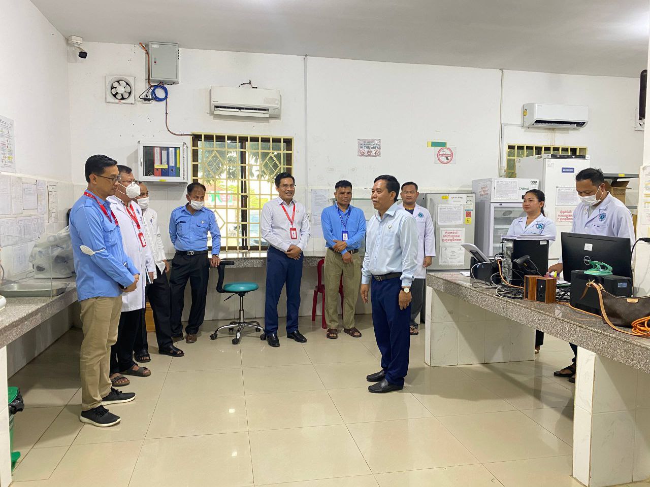 ការចុះអភិបាល គាំទ្រ និងដឹកនាំកិច្ចប្រជុំ ដើម្បីពង្រឹងគុណភាពការបម្រើសេវាសុខាភិបាល ជុំទី១ ឆ្នាំ ២០២៦ នៅមន្ទីរពេទ្យបង្អែកខេត្តប៉ៃលិន