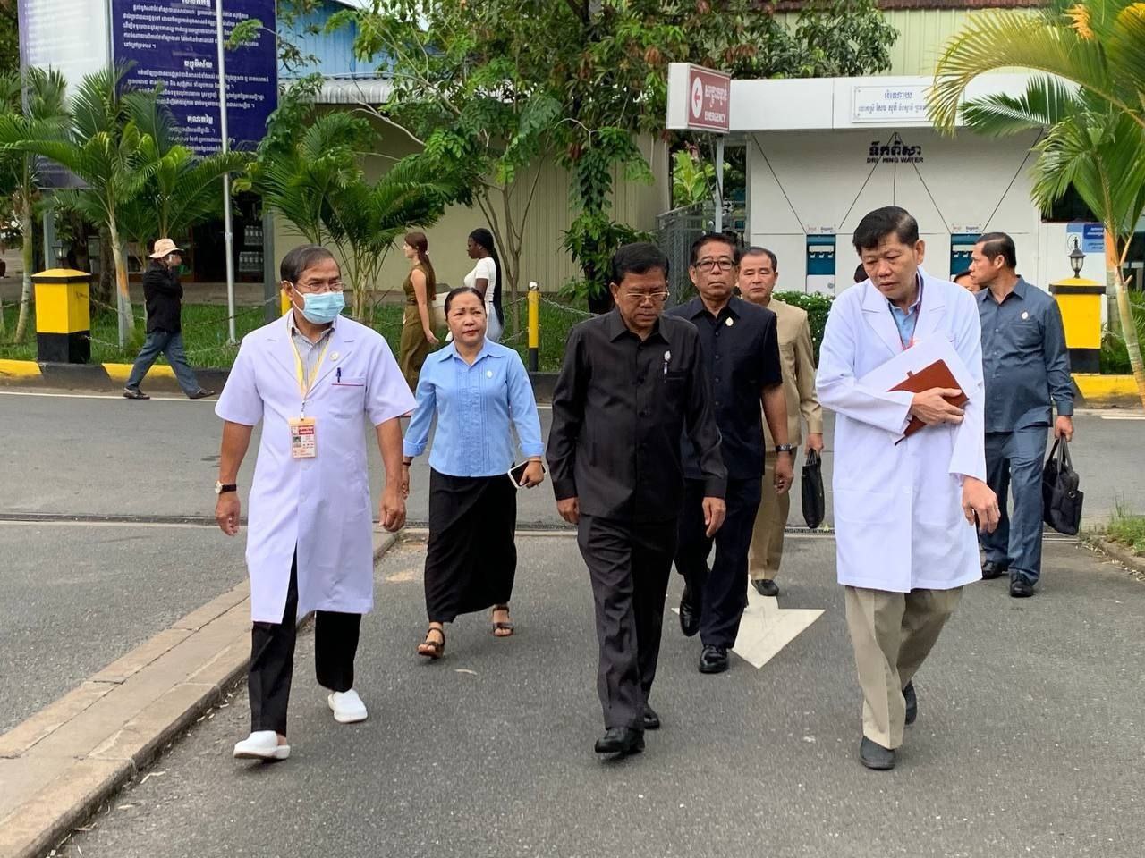 ការចុះពង្រឹងការងារបច្ចេកទេស និងការងារគ្រប់គ្រងនៅ មន្ទីរសុខាភិបាល នៃរដ្ឋបាលខេត្តព្រះសីហនុ និងមន្ទីរពេទ្យបង្អែកខេត្តព្រះសីហនុ