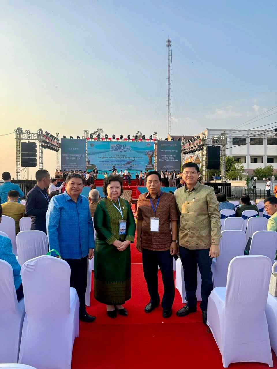 ពិធីបើកព្រឹត្តិការណ៍បុណ្យទន្លេលើកទី១០ ឆ្នាំ២០២៦ នៅខេត្តក្រចេះ ក្រោមប្រធានបទ "ទន្លេបៃតង បេតិកភណ្ឌវប្បធម៌ និងធម្មជាតិមហាសាល"