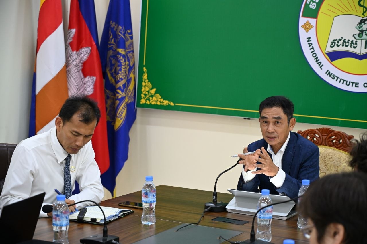 កិច្ចប្រជុំពិភាក្សាលើផែនការសកម្មភាពជាអាទិភាពនៃកម្មវិធី “UHC Knowledge Hub” សម្រាប់ប្រទេសកម្ពុជា