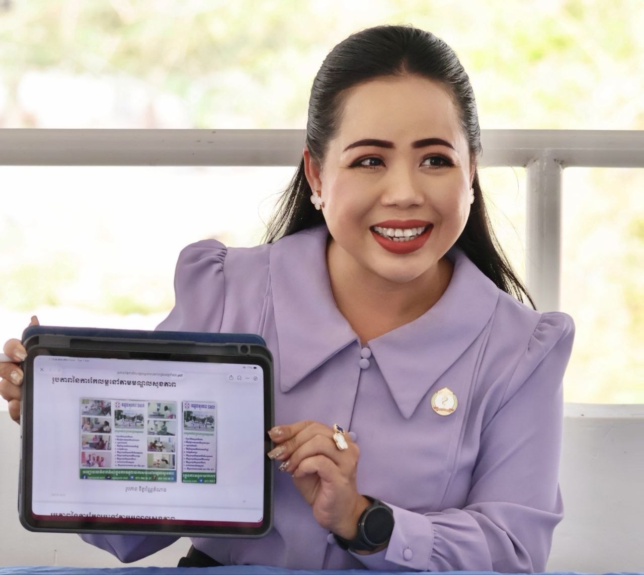 ការចុះពិនិត្យវឌ្ឍនភាព និងជំរុញការកែលម្អគុណភាពសេវាសុខាភិបាល នៅតាមមណ្ឌលសុខភាព ក្នុងខេត្តស្វាយរៀង ជុំទី៣