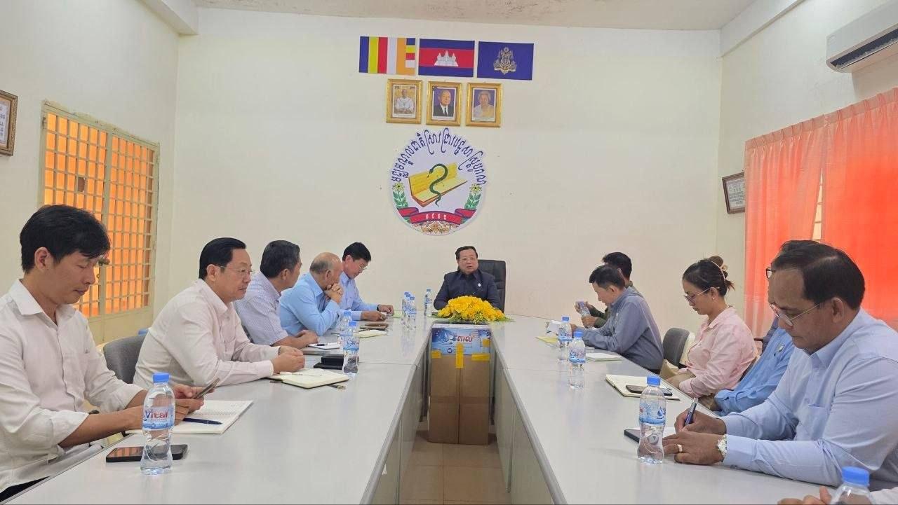 កិច្ចប្រជុំពិភាក្សា ស្តីពីសកម្មភាពអាទិភាព នៅមជ្ឈមណ្ឌលជាតិស្រាវជ្រាវវេជ្ជសាស្ត្របុរាណ។