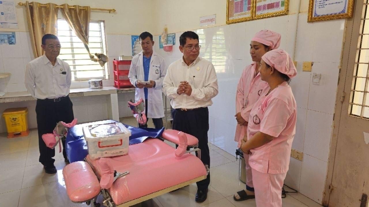 ការចុះតាមដាន និងវាយតម្លៃវឌ្ឍនភាពនៃការបម្រើសេវាថែទាំសុខភាពបឋមកម្រិត មណ្ឌលសុខភាព ក្នុងខេត្តកែប  ជុំទី៣ ឆ្នាំ២០២៦។