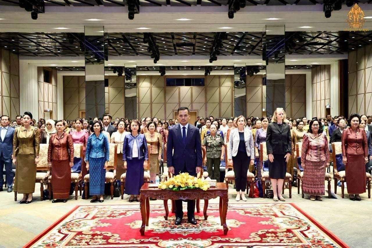 ពិធីប្រកាសផ្សព្វផ្សាយ ដាក់ឱ្យប្រើប្រាស់ជាផ្លូវការ «ផែនការសកម្មភាពជាតិ ស្តីពីការទប់ស្កាត់អំពើហិង្សាលើស្ត្រី ឆ្នាំ២០២៥-២០៣០»។